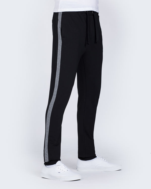 2t Stripe Slim Fit Tall Sweat Pants (black)