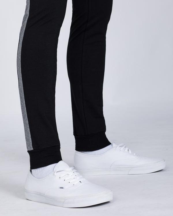 2t Stripe Slim Fit Tall Sweat Pants (black)