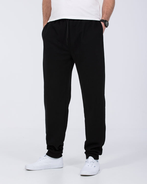 2t Stuart Oversized Tall Joggers (black)