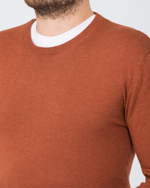 2t Tall Seawool Crew Neck Jumper (copper)