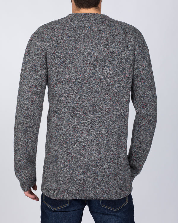 2t Aran Crew Neck Jumper (grey)