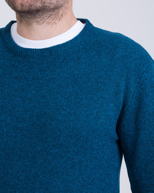 2t Tall Lambswool Crew Neck Jumper (mallard)