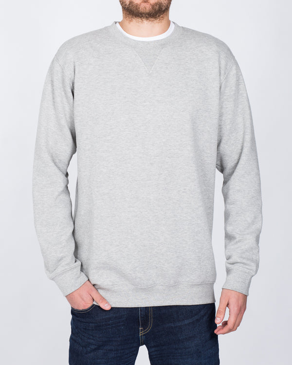 2t Tall Boxy Fit Sweatshirt (heather grey)