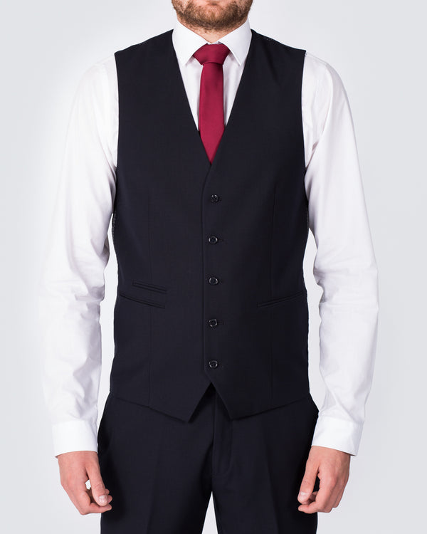 Skopes Slim Fit Tall Suit Waistcoat (navy)