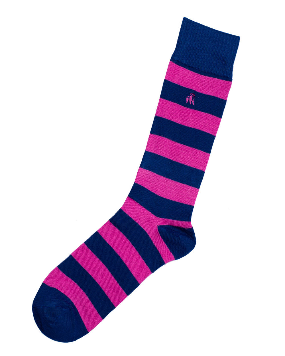 Swole Panda Bamboo Socks 1 Pair (pink striped)