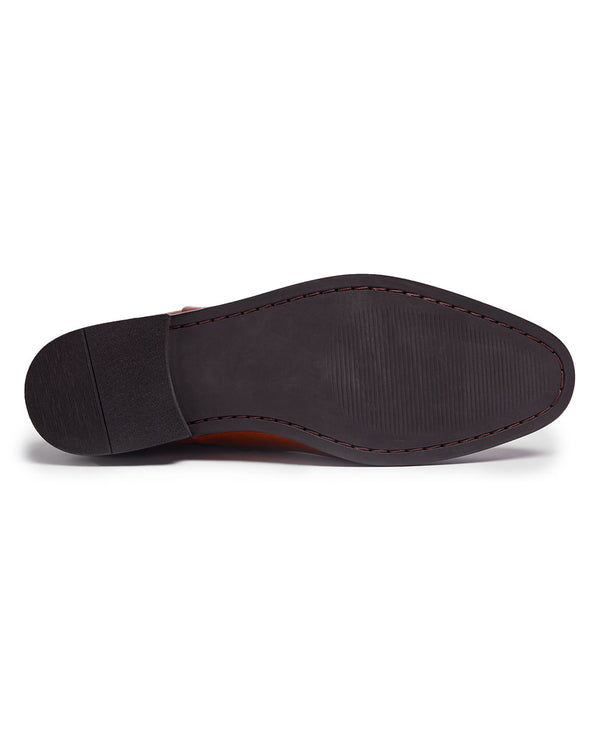 Pod Paul ODonnell Phoenix 2 Chelsea Stiefel (Kognak/Marineblau)