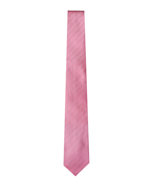 Double Two Extra Long Herringbone Tie (pink)