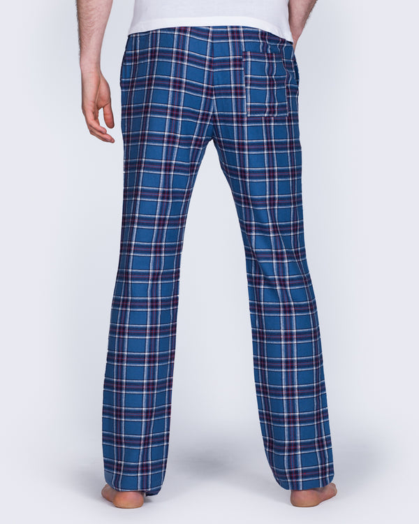 2t Tall Slim Fit Pyjama Bottoms (blue)