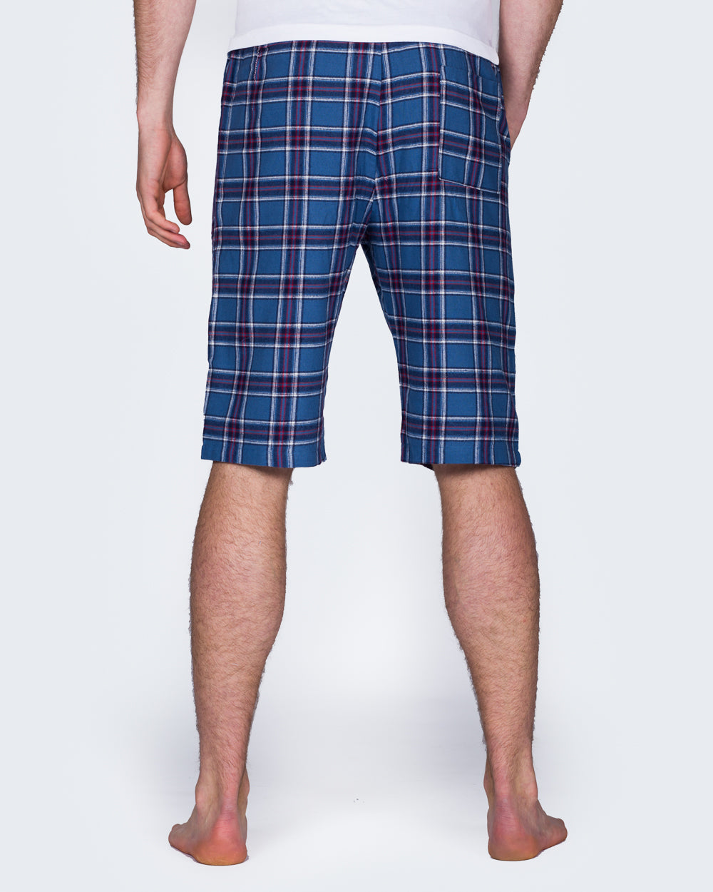 2t Tall Regular Fit Pyjama Shorts (blue)
