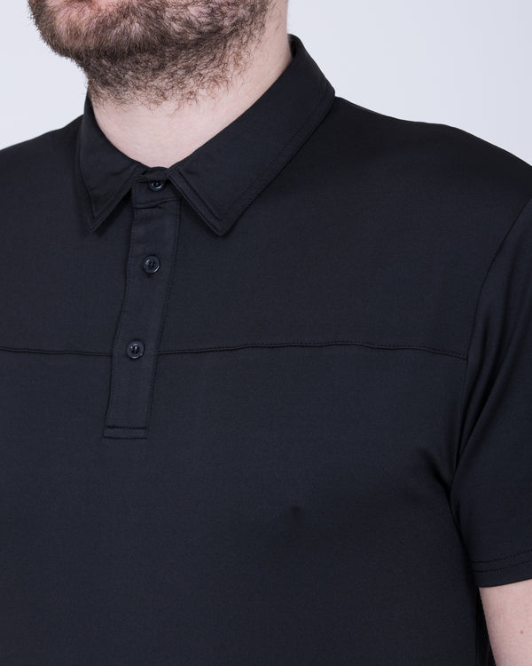 2t Tall Golf Polo Shirt (black)