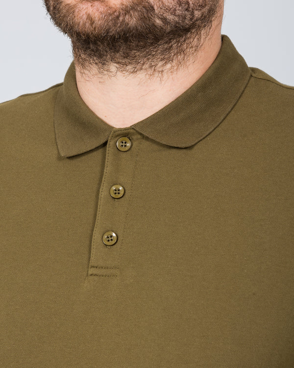 2t Jack Slim Fit Tall Polo Shirt (olive)