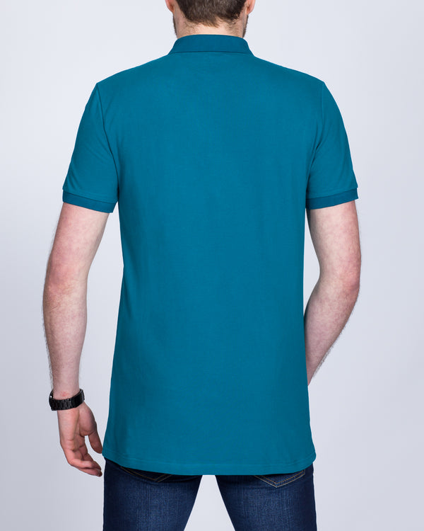 2t Jack Slim Fit Tall Polo Shirt (petrol)