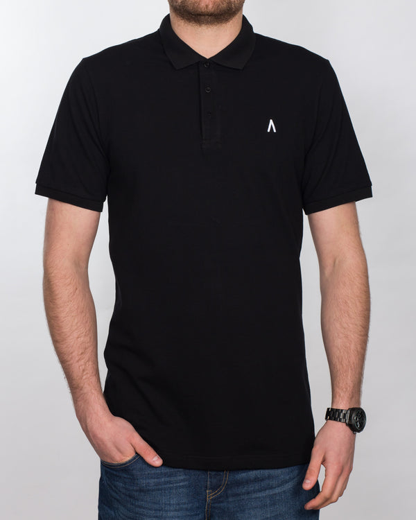 2t Slim Fit Tall Polo Shirt (black)