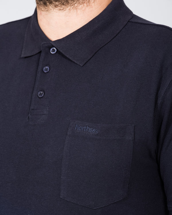 North 56 Regular Fit Tall Polo Shirt (navy blue)