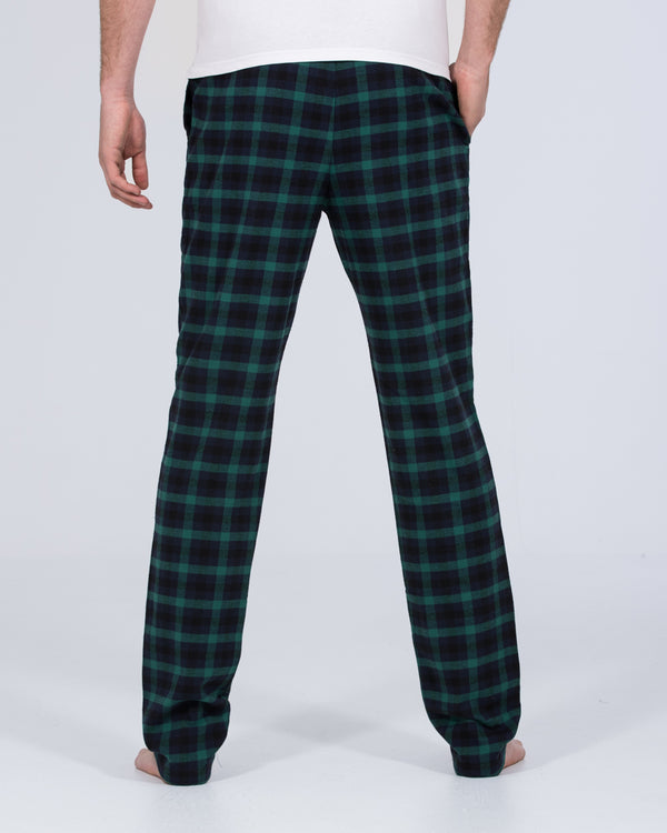 2t Pascal Tall Regular Fit Pyjama Bottoms (green check)