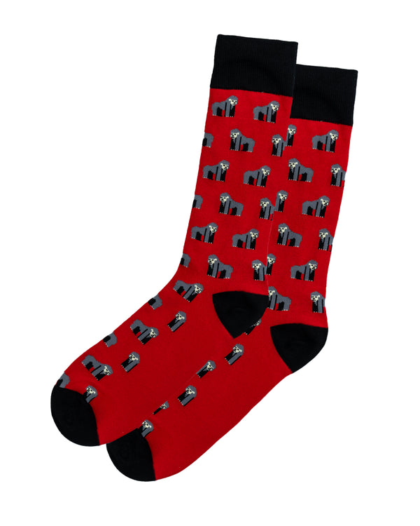 Swole Panda Bamboo Socks 1 Pair (gorillas)