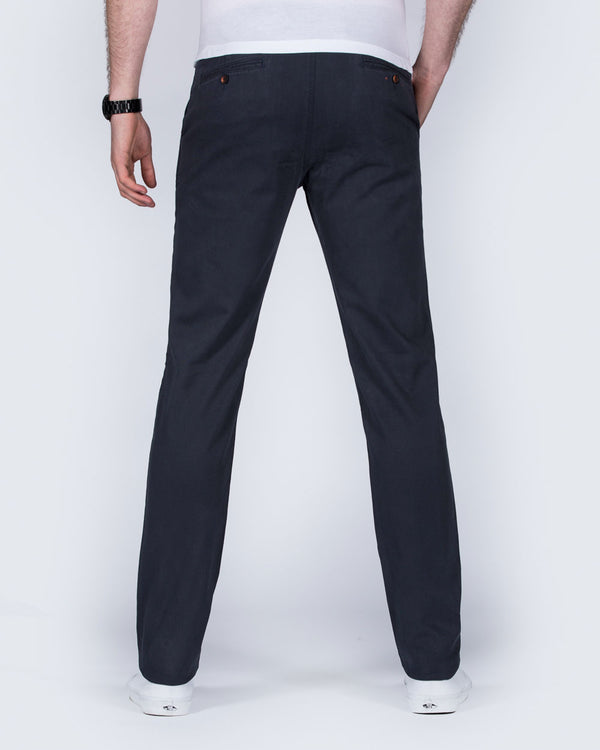 Redpoint Odessa Slim Fit Tall Chinos (navy)