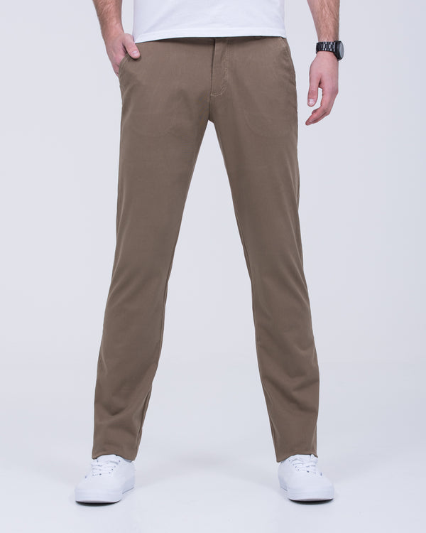 Redpoint Odessa Slim Fit Tall Chinos (dark beige)