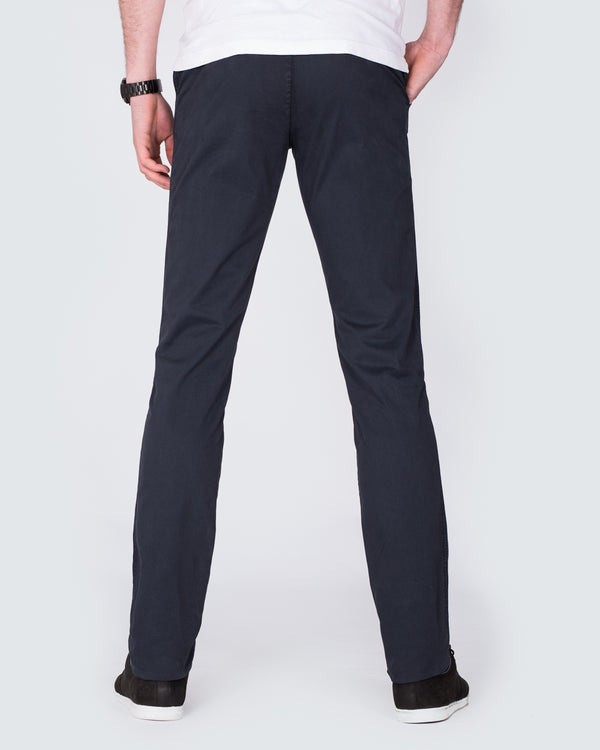 Redpoint Oakland Brushed Cotton Chinos (navy)