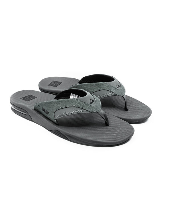 Reef Fanning Flip Flops (grey/black)