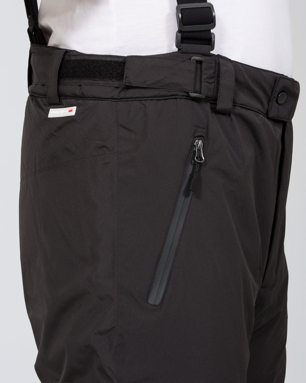 North 56 Hohe Wasserdichte Skihose (schwarz)