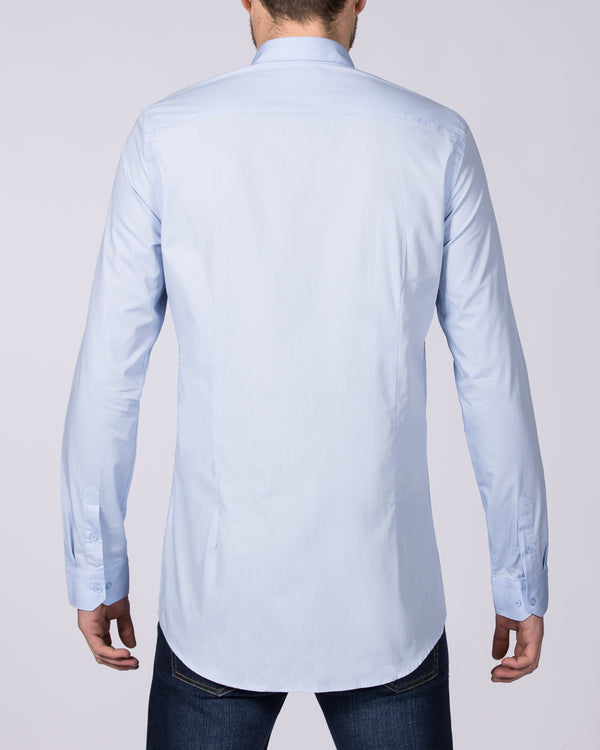 2t Luca Slim Fit Tall Shirt (sky blue)