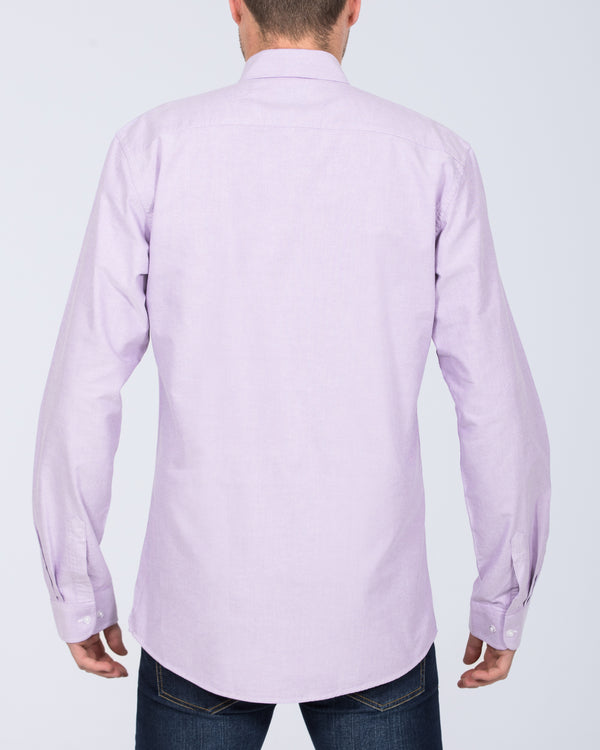 2t Regular Fit Long Sleeve Tall Shirt (lilac)