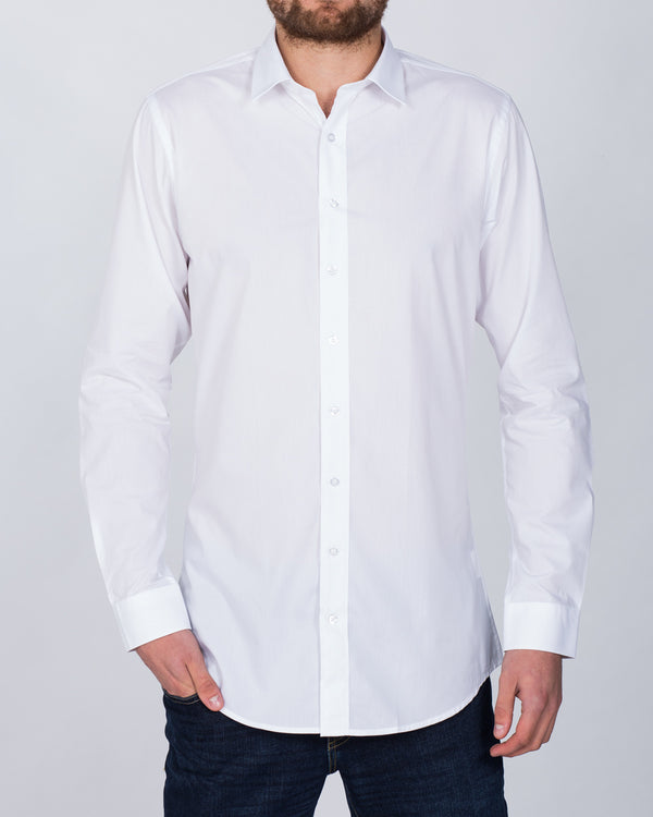 2t Essentials Slim Fit Tall Shirt (white)