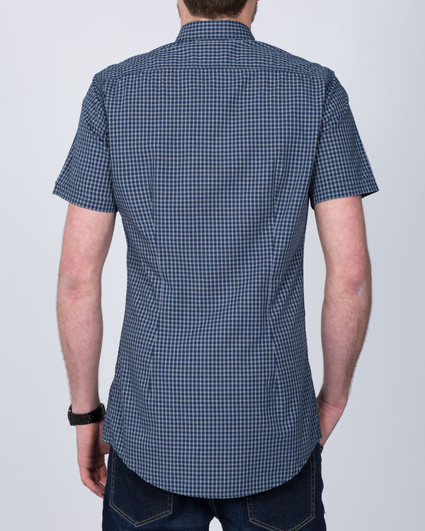 2t Short Sleeve Tall Shirt (navy)