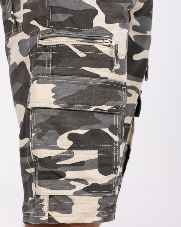 2t Tall Cargo Camo Shorts (charcoal)