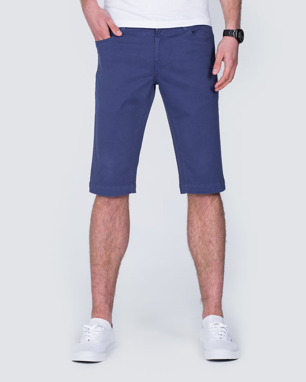 Ed Baxter Slim Fit Stretch Chino Shorts (ensign)