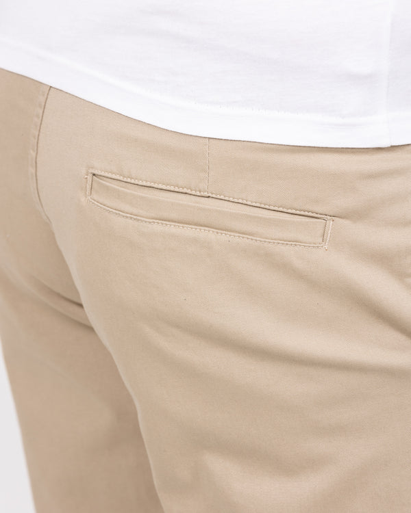 2t Grant Regular Fit Tall Chino Shorts (beige)