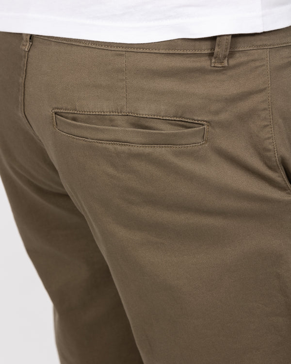 2t Grant Regular Fit Tall Chino Shorts (khaki)