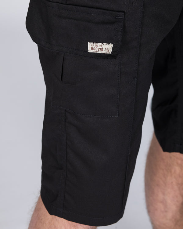 Ed Baxter Tall Workwear Shorts (black)