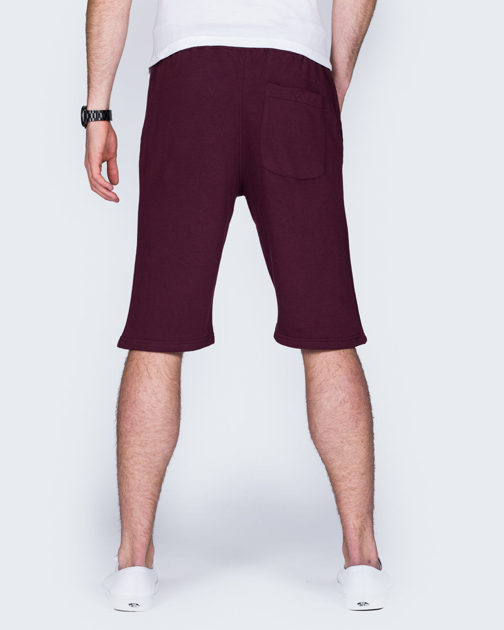 2t Tall Sweat Shorts (burgundy)
