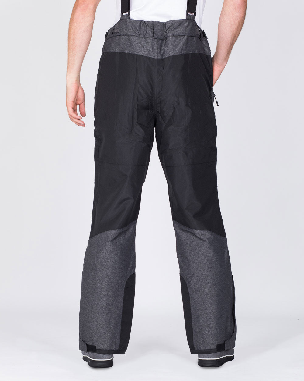 North 56 Tall Ski Pants (charcoal) Salopettes Extra Long Longer Tall