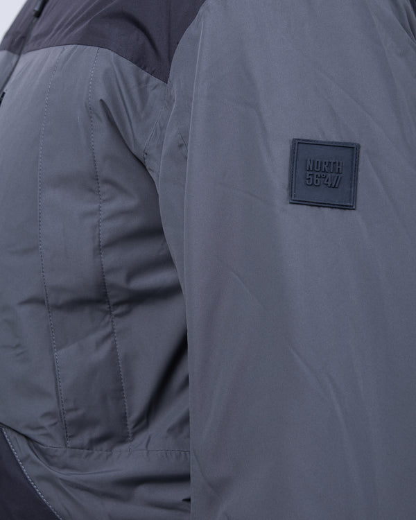 North 56 Tall Waterproof Ski Jacket (black/grey)