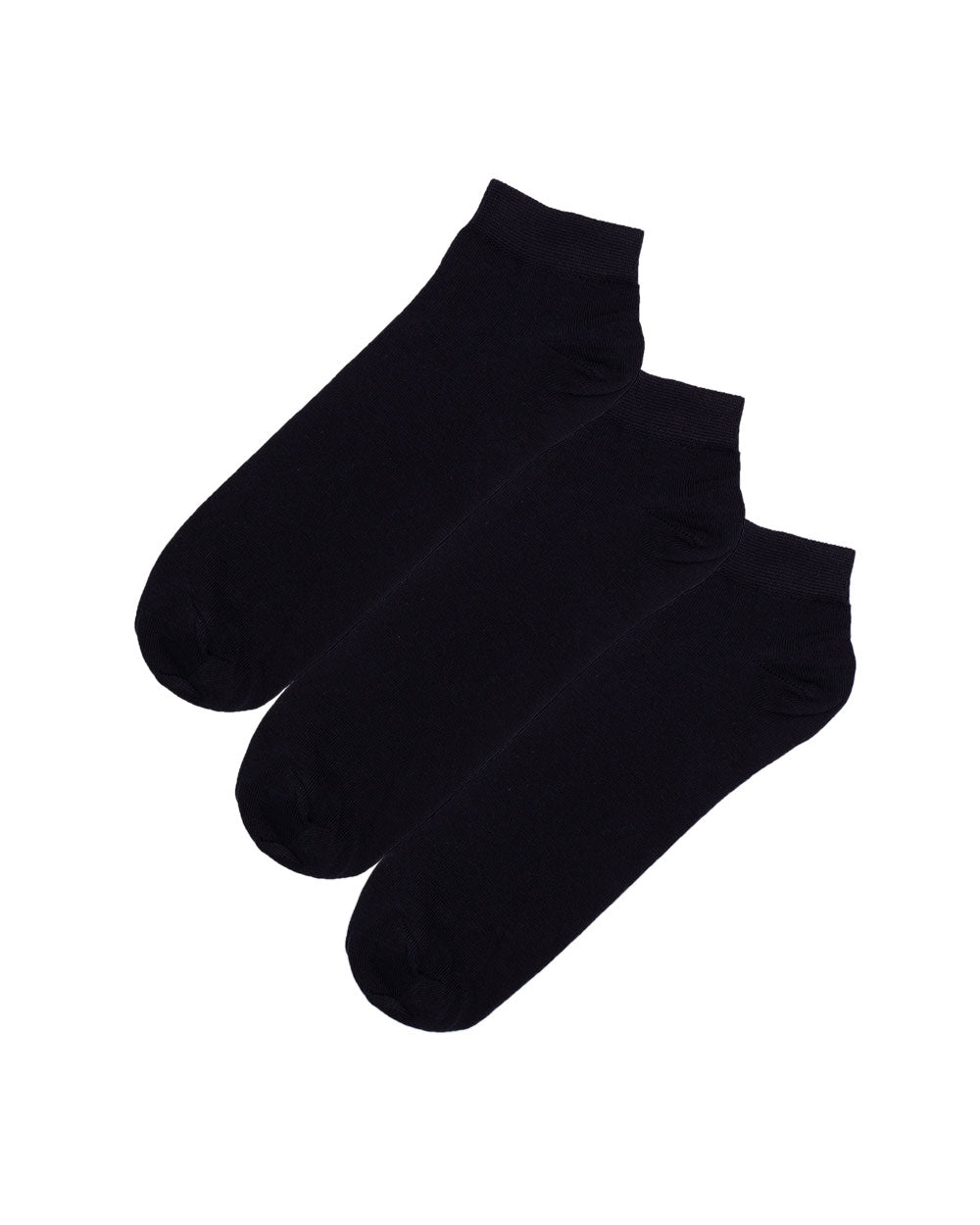 2t Ankle Socks 3 Pairs (black)