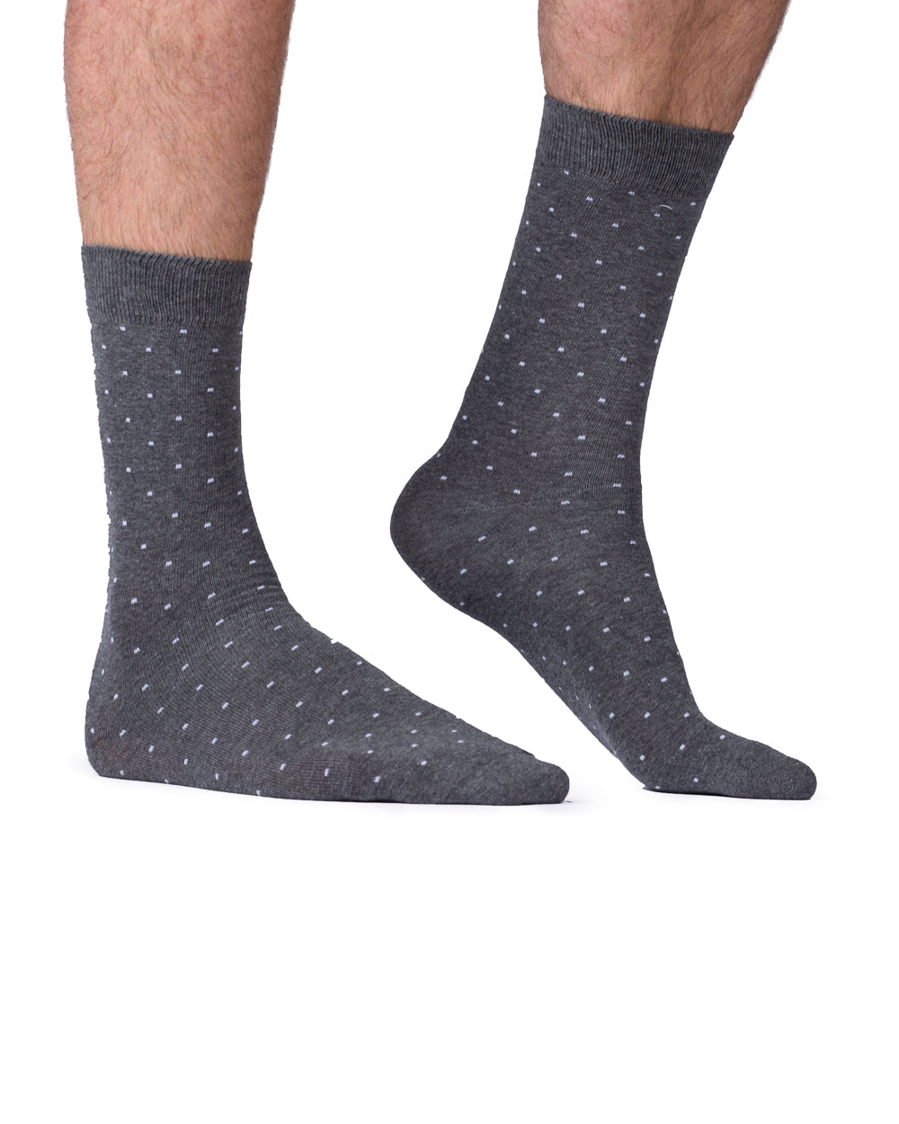 2t Spotted Socks 2 Pairs (grey)