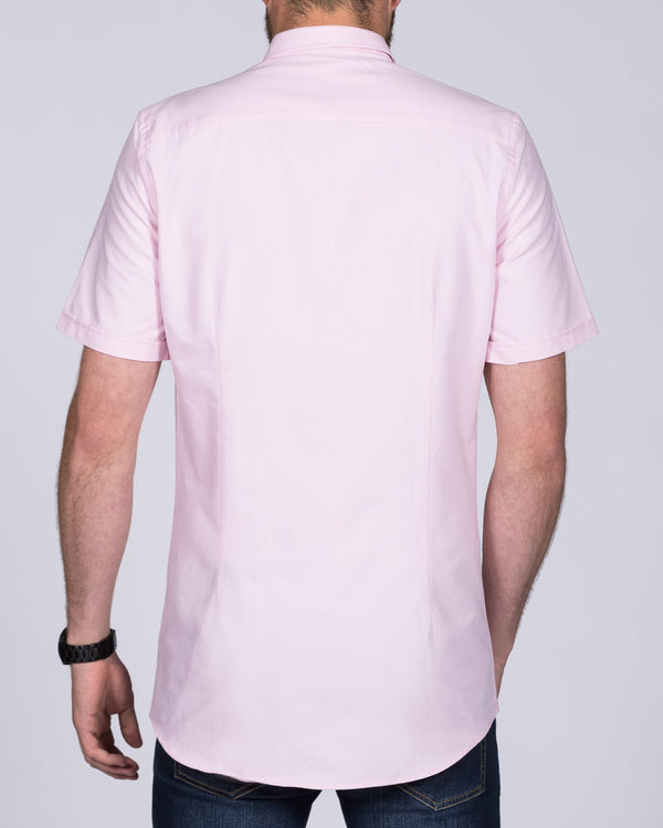 2t Leo Slim Fit Short Sleeve Tall Shirt (pink)