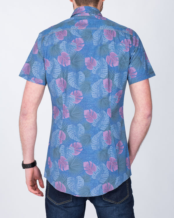 2t Short Sleeve Tall Shirt (floral print)