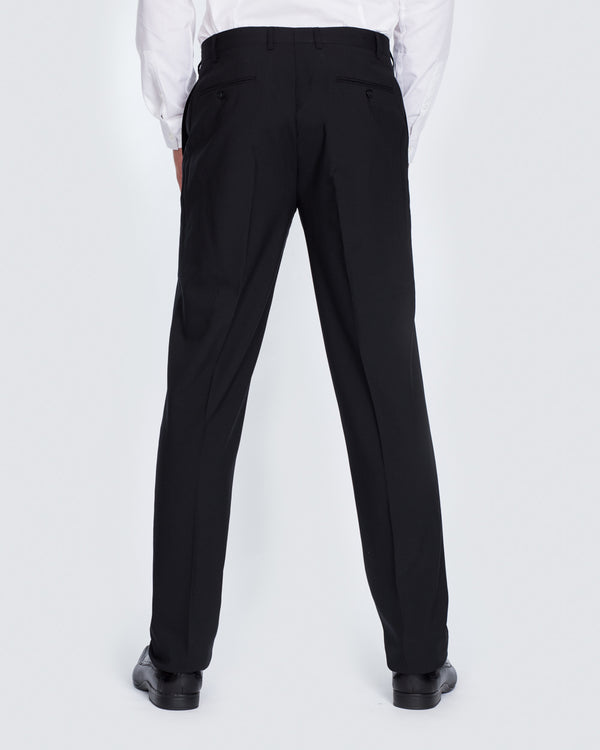 Skopes Regular Fit Wool Tall Suit (black)