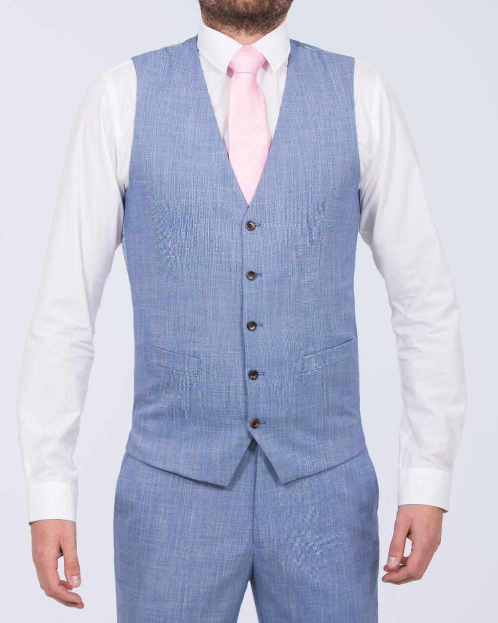 Skopes Redding Slim Fit Tall Suit (sky blue)