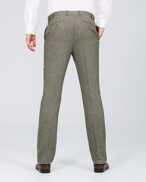 Skopes Jude Slim Fit Tall Suit (sage herringbone)