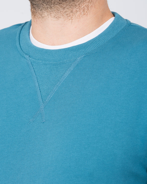 2t Alvin Slim Fit Tall Sweatshirt (airforce blue)