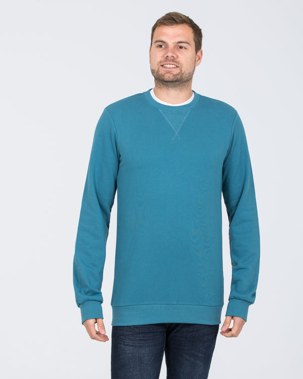 2t Alvin Slim Fit Tall Sweatshirt (airforce blue)