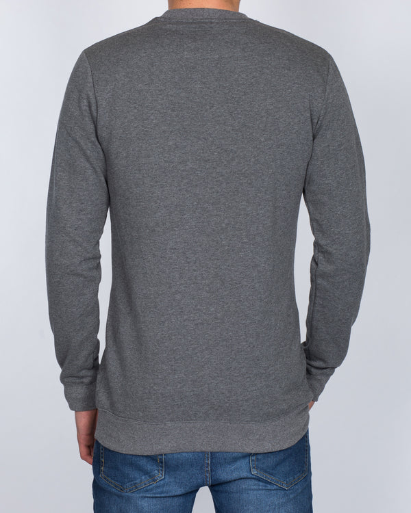 2t Slim Fit Tall Sweatshirt (charcoal)