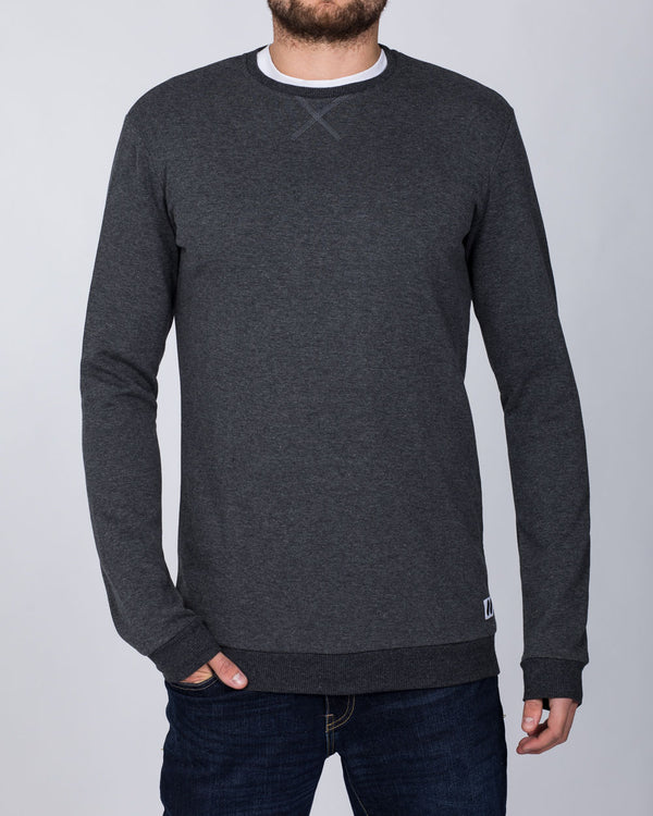 2t Tall Slim Fit Sweatshirt (charcoal)