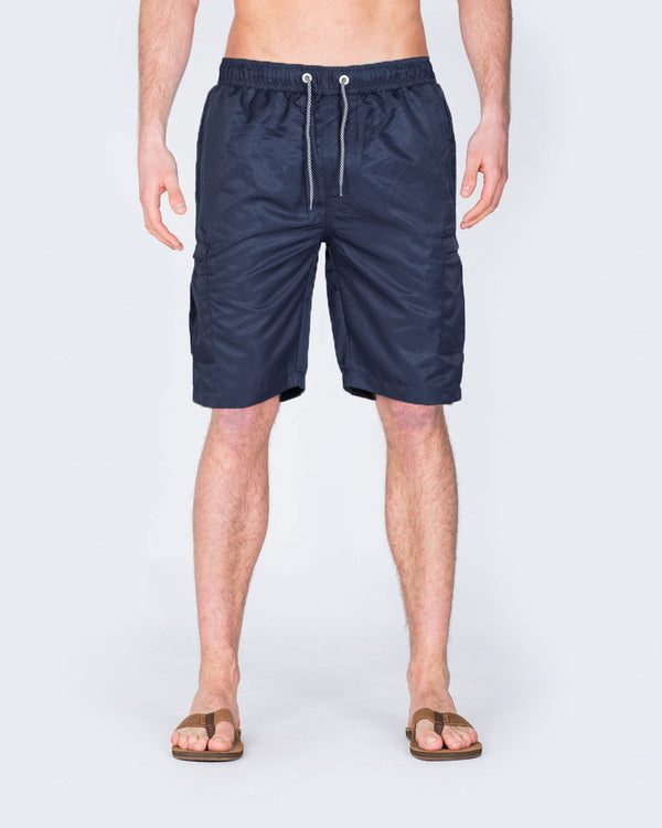 2t Tall Cargo Swim Shorts (navy)