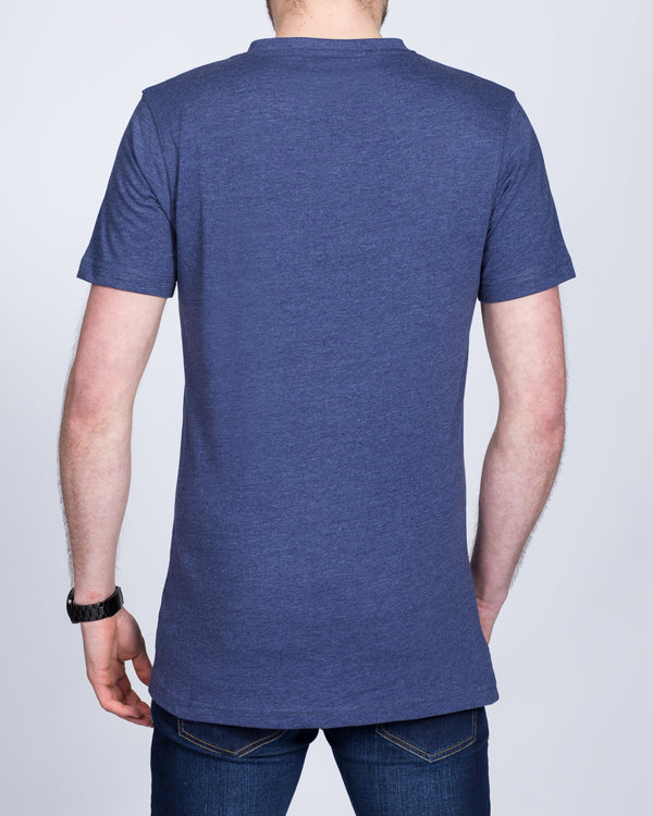 2t Samuel Tall V-Neck T-Shirt (indigo)